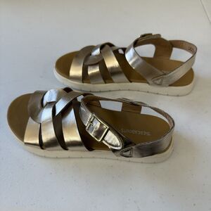 Thereabouts Girls Sandals, Gold Size 3